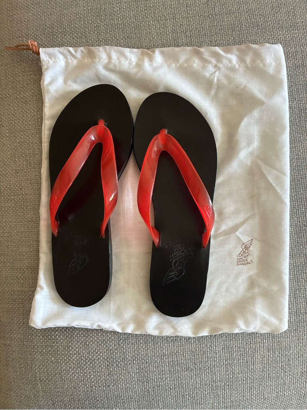 Ancient Greek Sandals Sonaira Jelly Flip Flops